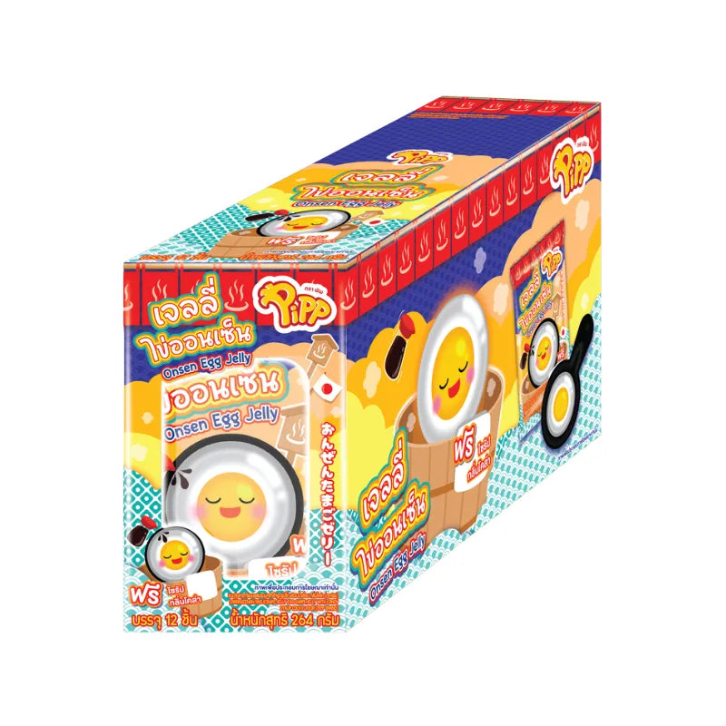 PIPP Riche Crispy Waffle Butter Flavor 22g snack pack, showing golden, crispy waffle pieces with butter flavor.