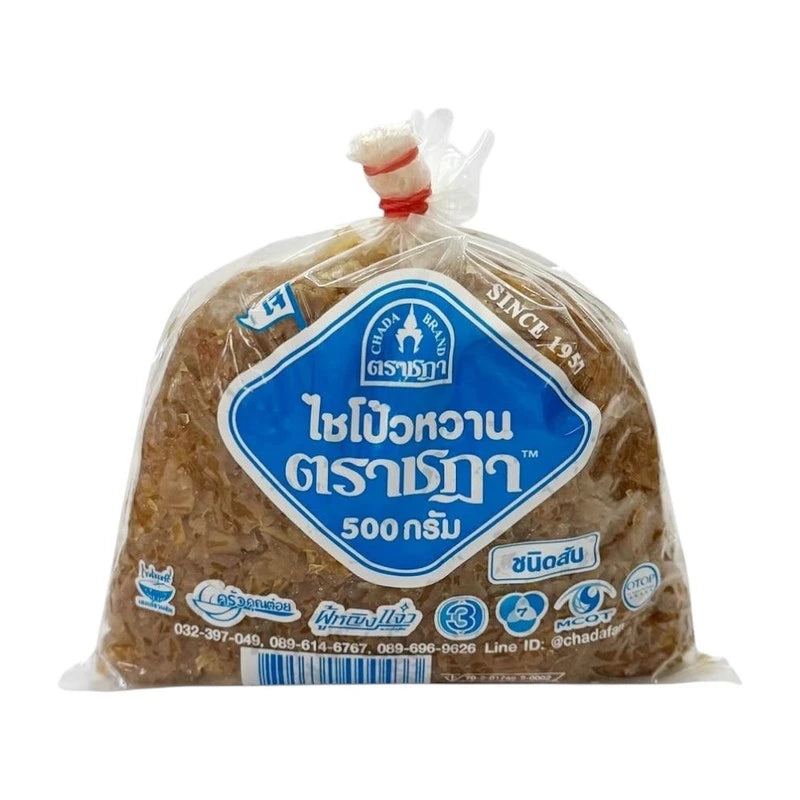 Chada finely chopped sweet preserved radish in 500g pack, no MSG or artificial color, ready to add flavor to dishes