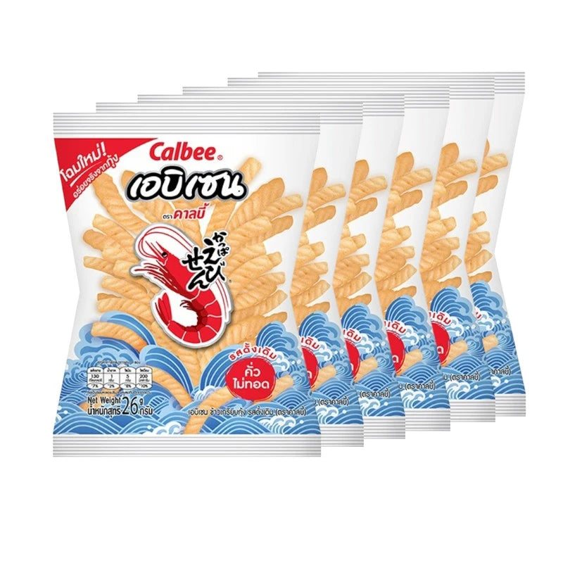 EBISEN Original Flavor 10 Baht pack with 6 sachets, showing colorful packaging of the traditional herbal medicine.