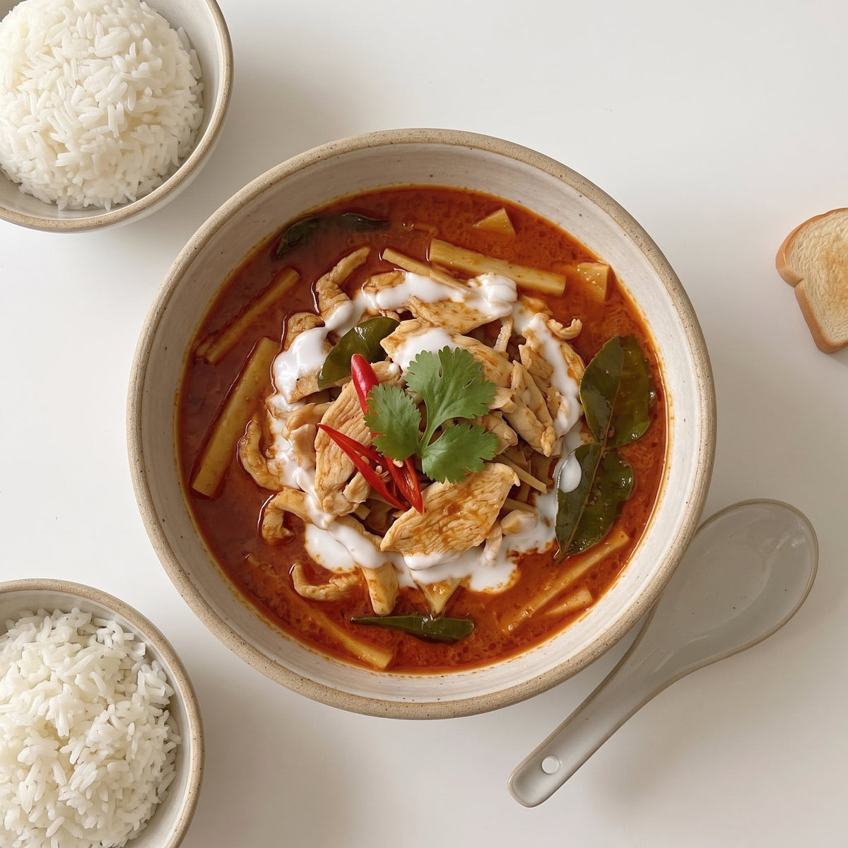 Red Curry ingredients
