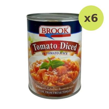 Brook Tomato Diced In Juice 565g