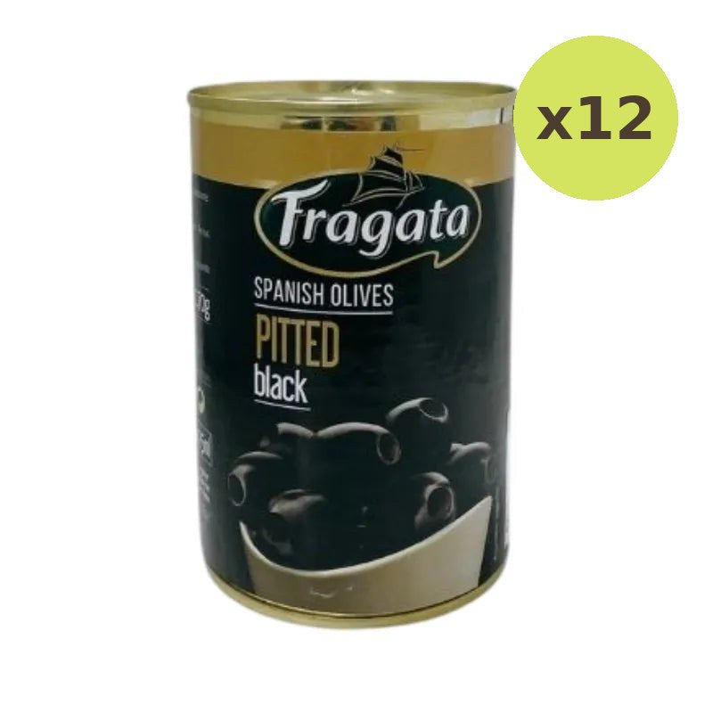 Fragata Pitted Black Olives 400g