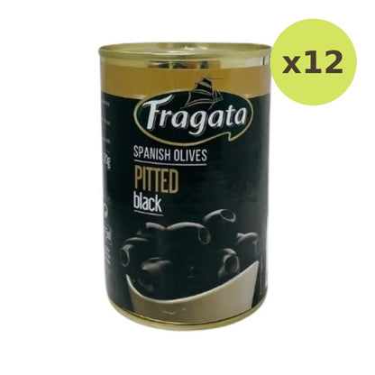 Fragata Pitted Black Olives 400g