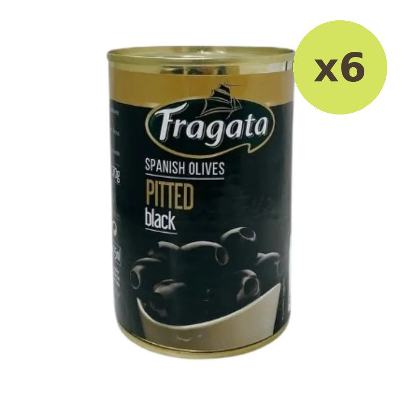 Fragata Pitted Black Olives 400g