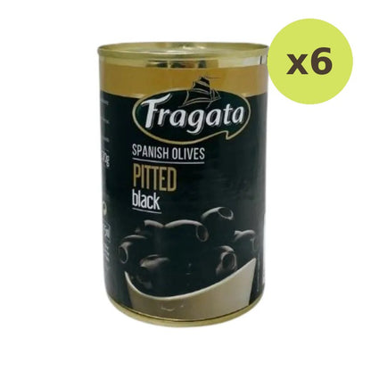 Fragata Pitted Black Olives 400g