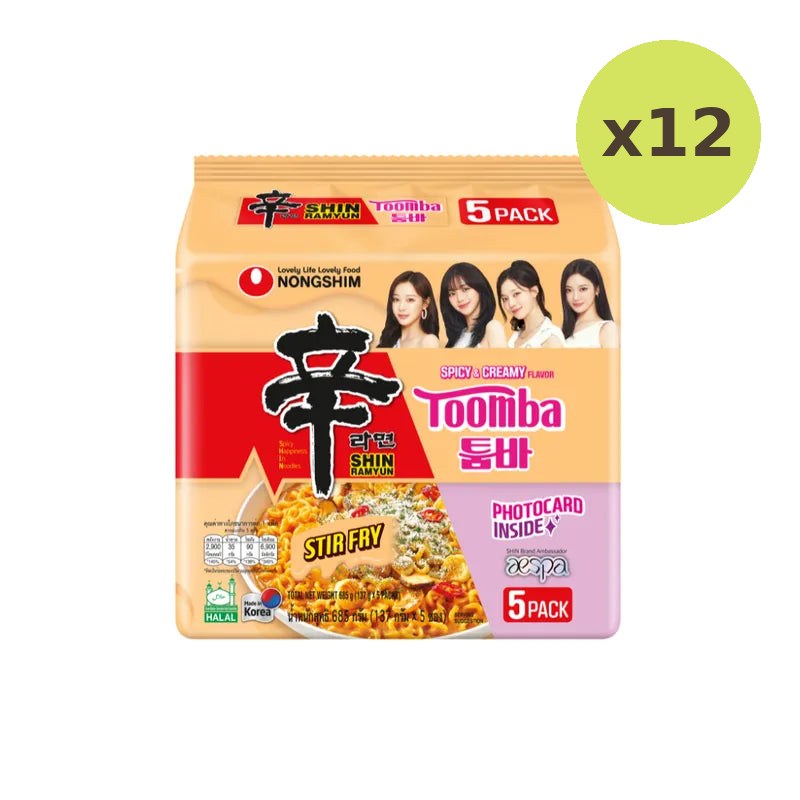 Nongshim Toomba Shin Ramyun Stir Fry