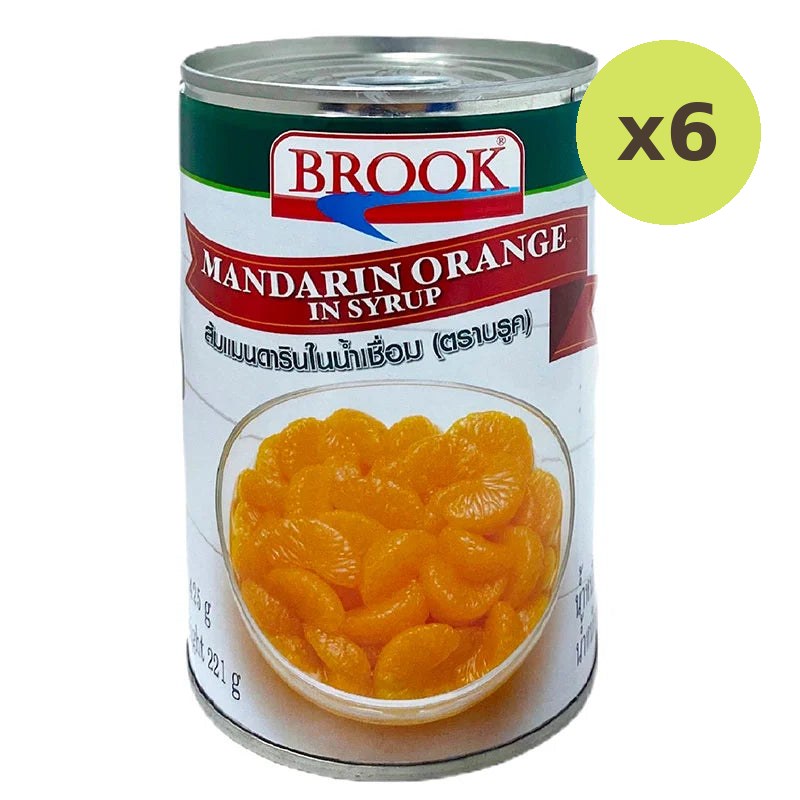 Brook Mandarin Orange In Syrup 425g