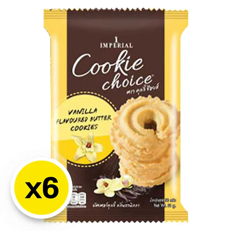 Choice Cookie Vanilla 50g x6