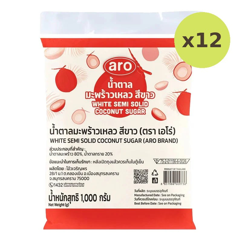 ARO White Semi Solid Coconut Sugar 1kg