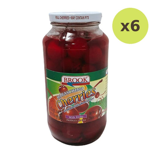 Brook Maraschino Cherries In Syrup 794g