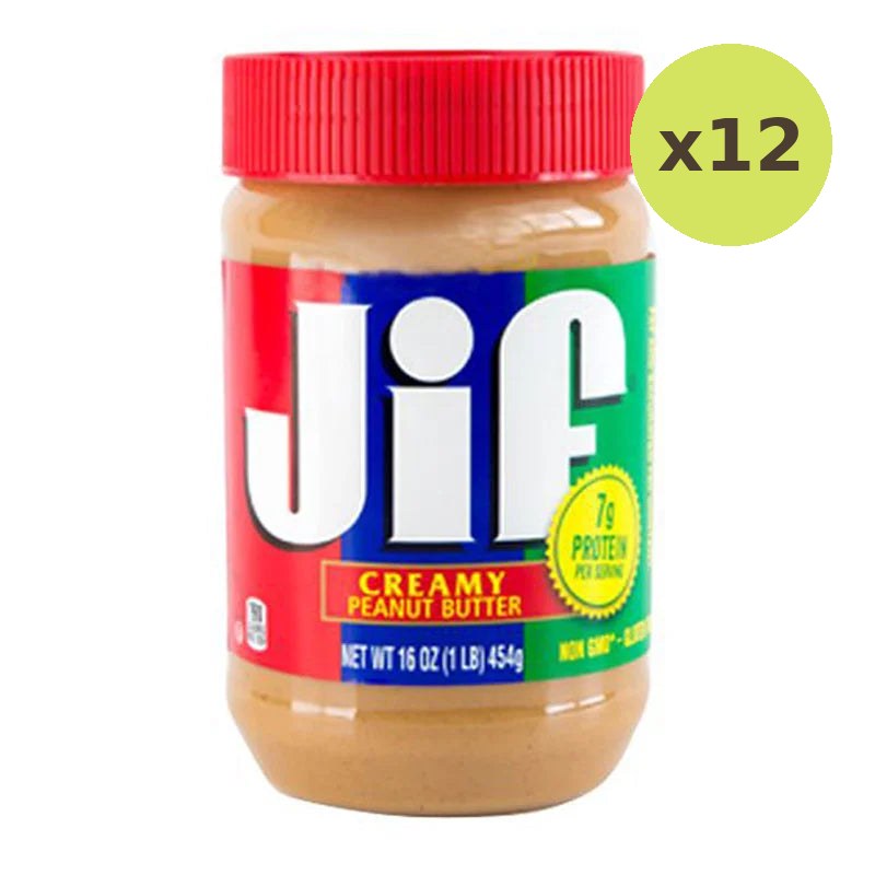 JIF Creamy Peanut Butter 454g