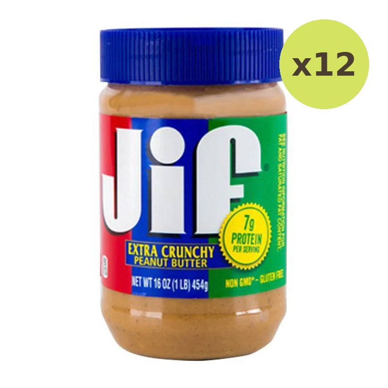 JIF Crunchy Peanut Butter 454g