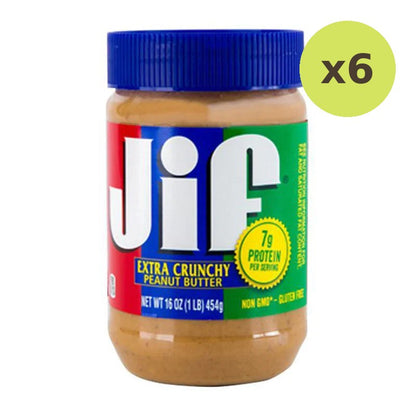 JIF Crunchy Peanut Butter 454g