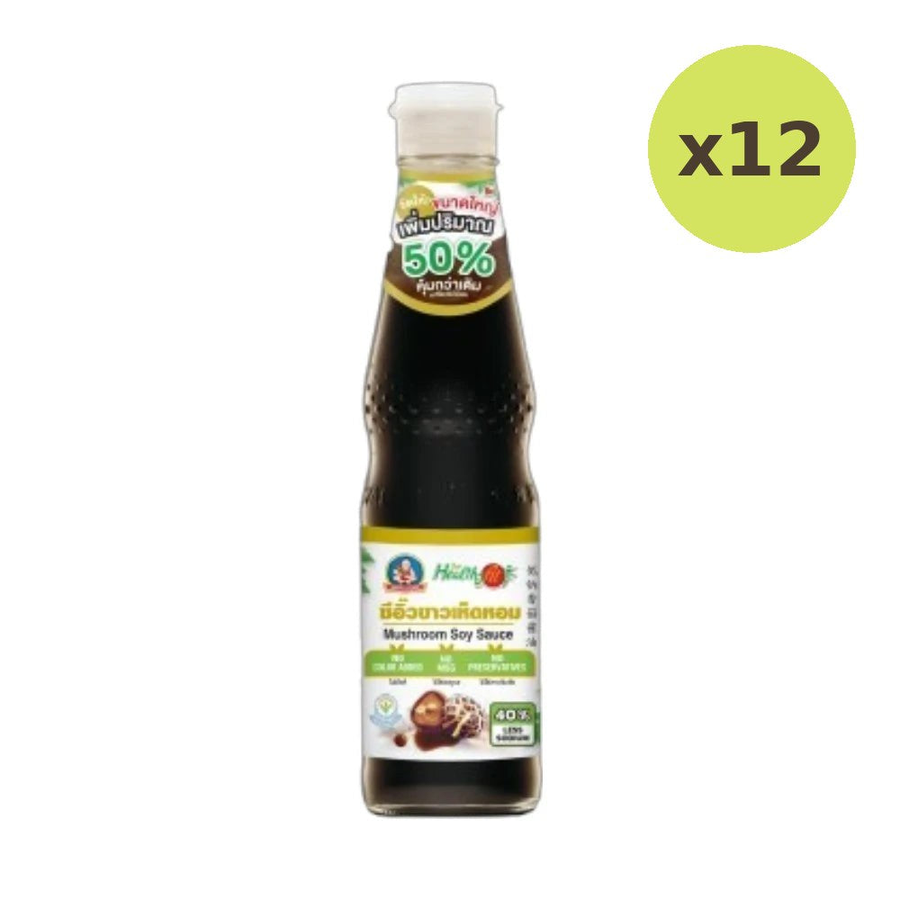 Deksomboon Mushroom Soy Sauce Less Sodium Fit 300ml