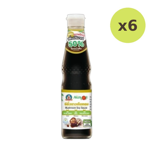 Deksomboon Mushroom Soy Sauce Less Sodium Fit 300ml