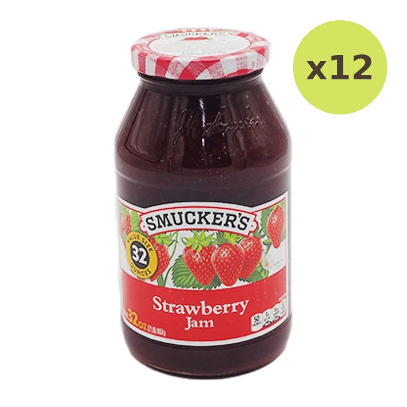 Smuckers Strawberry Preserves 907g