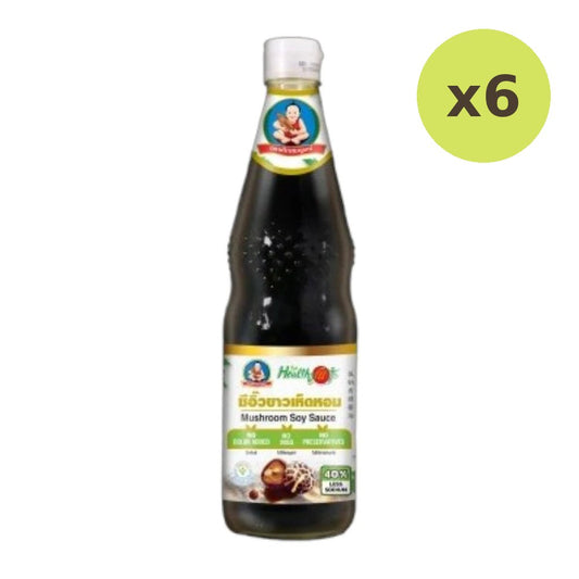 Deksomboon Mushroom Soy Sauce Less Sodium Fit 700ml