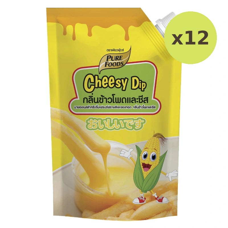 Pure Foods Corn Cheesy Dip 920g