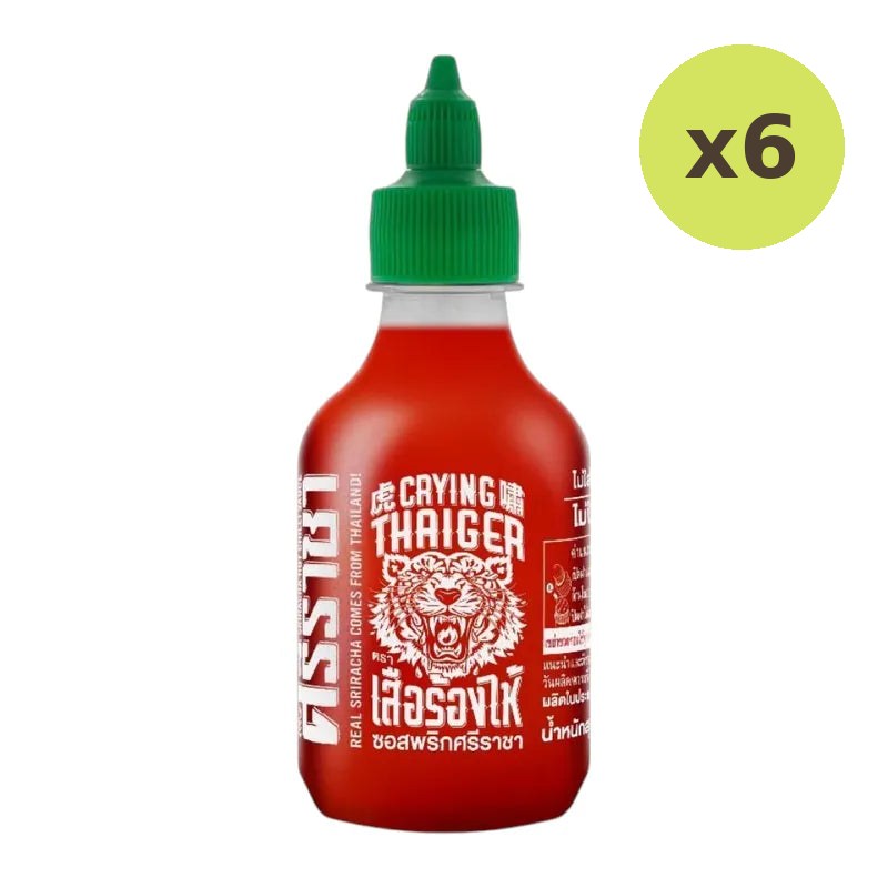 Crying Thaiger Ready To Send Sriracha Chili Sauce Tiger 220g