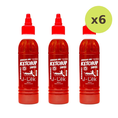 J-lek Sriracha Chili Sauce Mixed With Tomatoes Bottles 235g