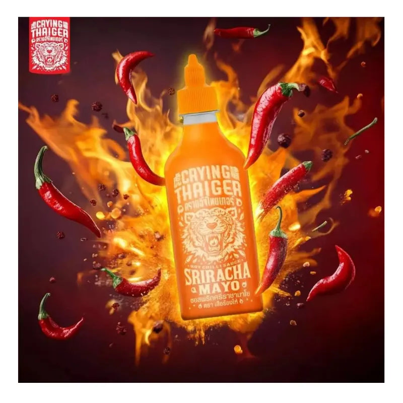 Crying Thaiger Sriracha Mayo Chili Sauce Tiger 493g