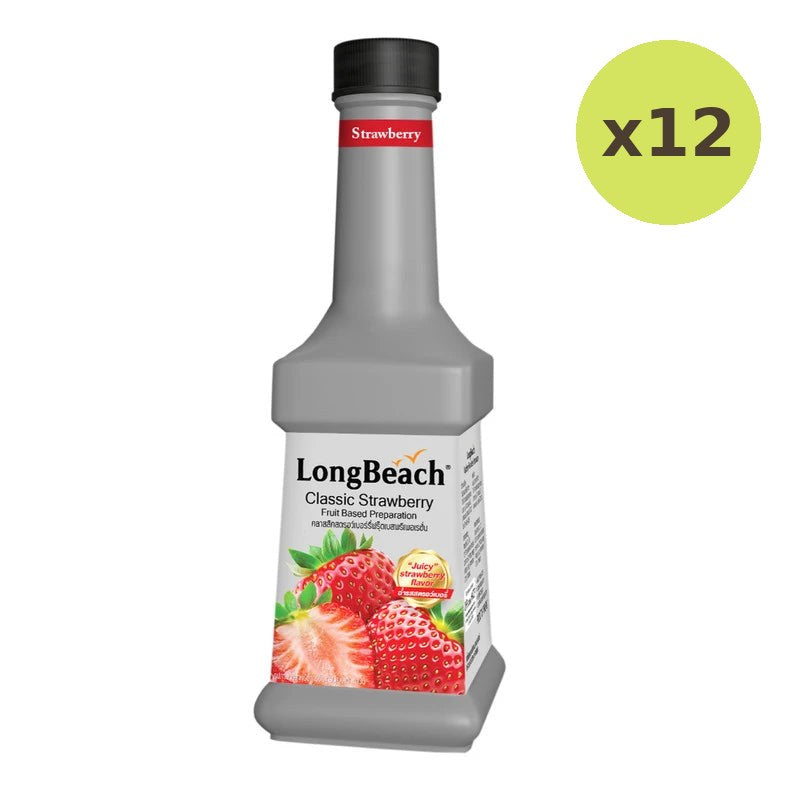 LongBeach Classic Strawberry Puree 900ml