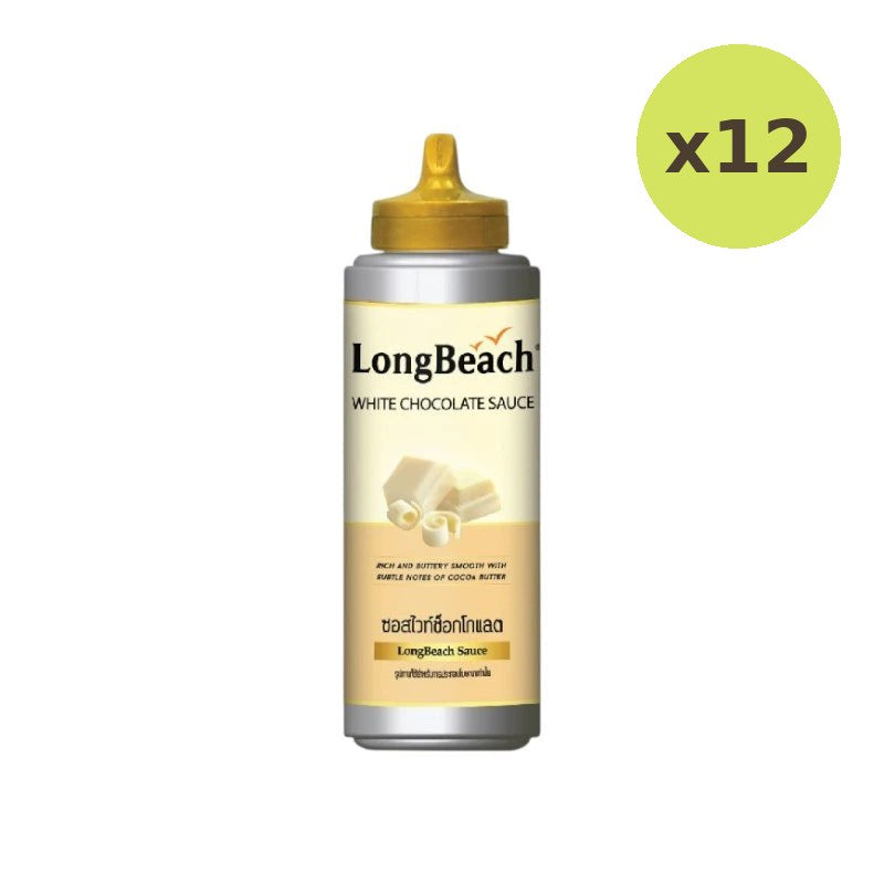 LongBeach White Chocolate Sauce 350ml