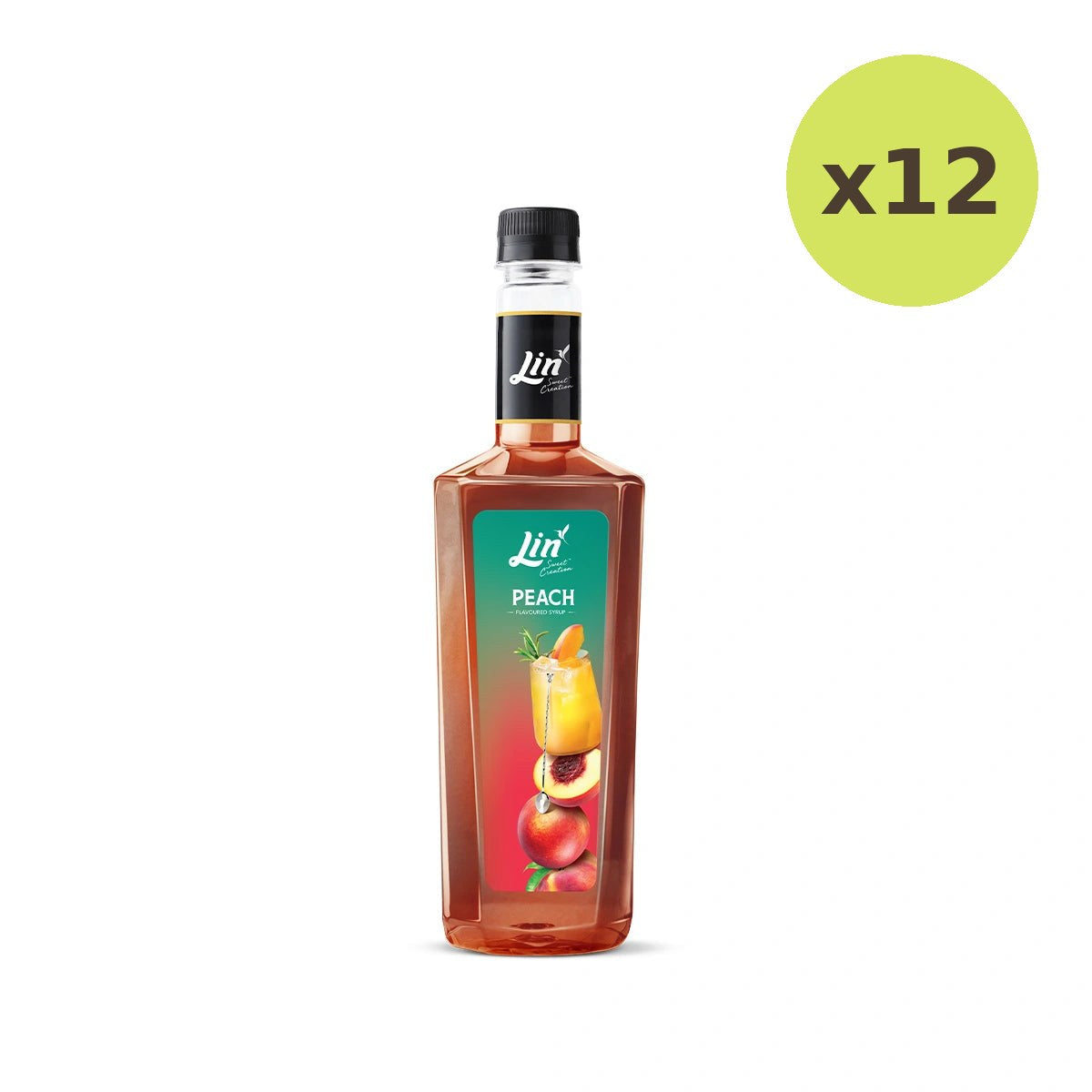 LIN Syrup Peach Flavor