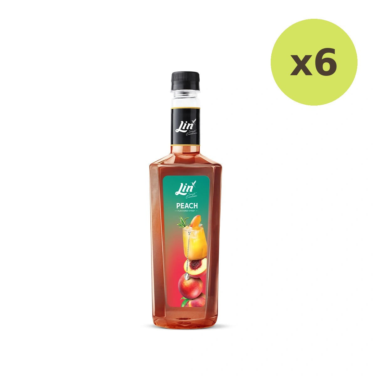LIN Syrup Peach Flavor