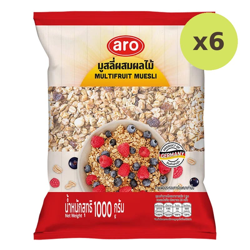 ARO Cereal Muesli Fruity 1kg