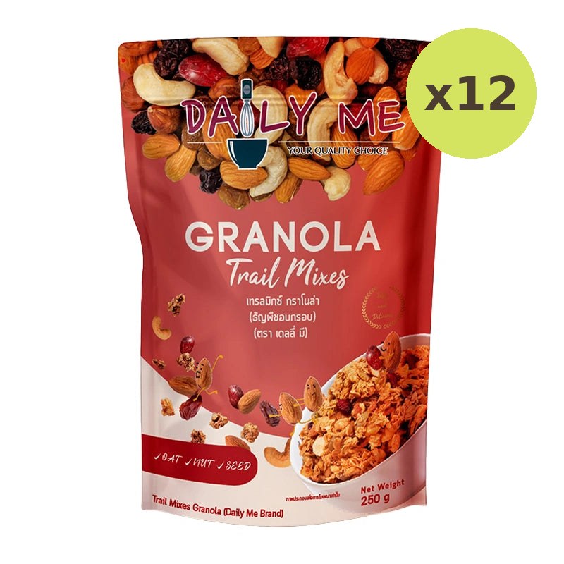 Daily ME Cereal Granola Trail Mixes 250g