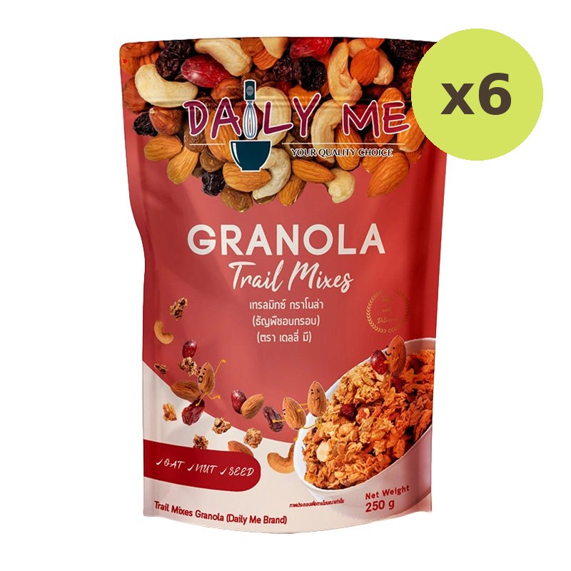 Daily ME Cereal Granola Trail Mixes 250g