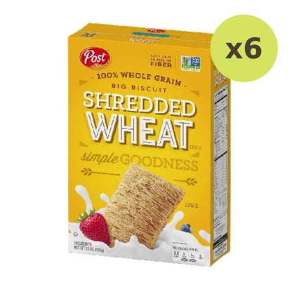 Post Big Biscuit Shredded With Cereal Wheat 15 Ounces