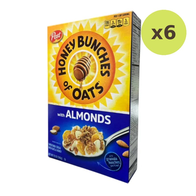Post Honey Bunches Of Oat With Almond 340g