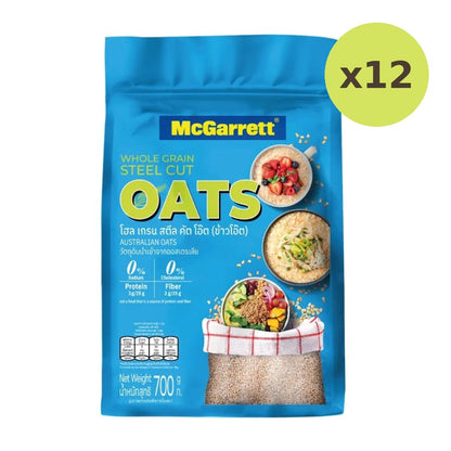 Mcgarrett Whole Grain Steel Cut Oats 700g
