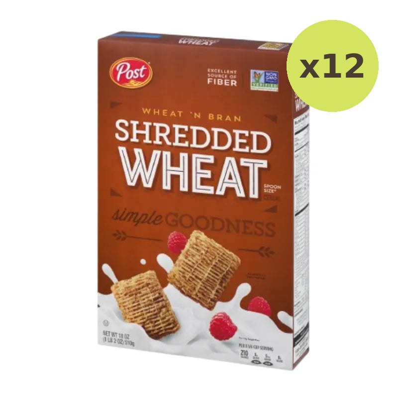 Post Shredded Wheat & Bran 510g