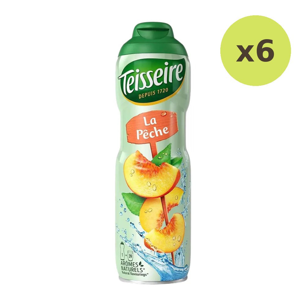 Teisseire Peach Syrup 600ml
