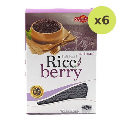 Sandee Rice Riceberry 100% 1kg