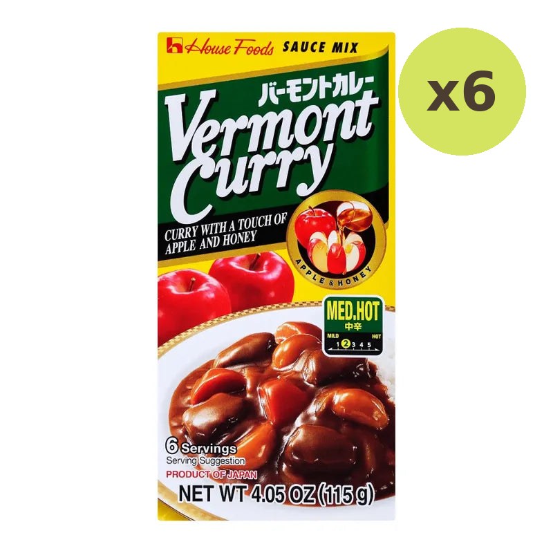 House Vermont Curry Medium Hot 115g