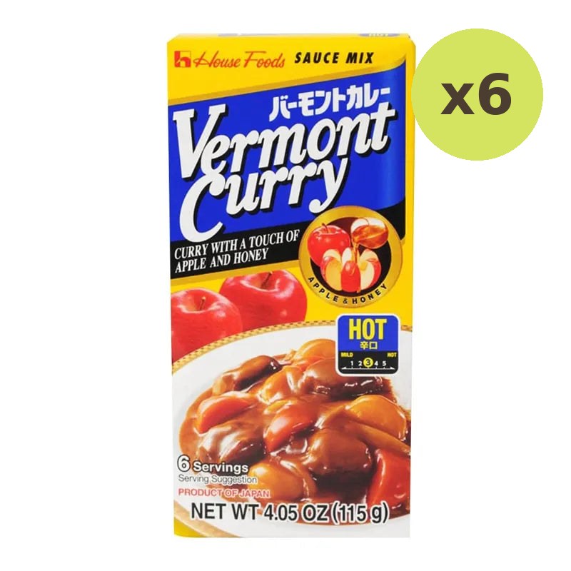 House Vermont Curry Hot 115g