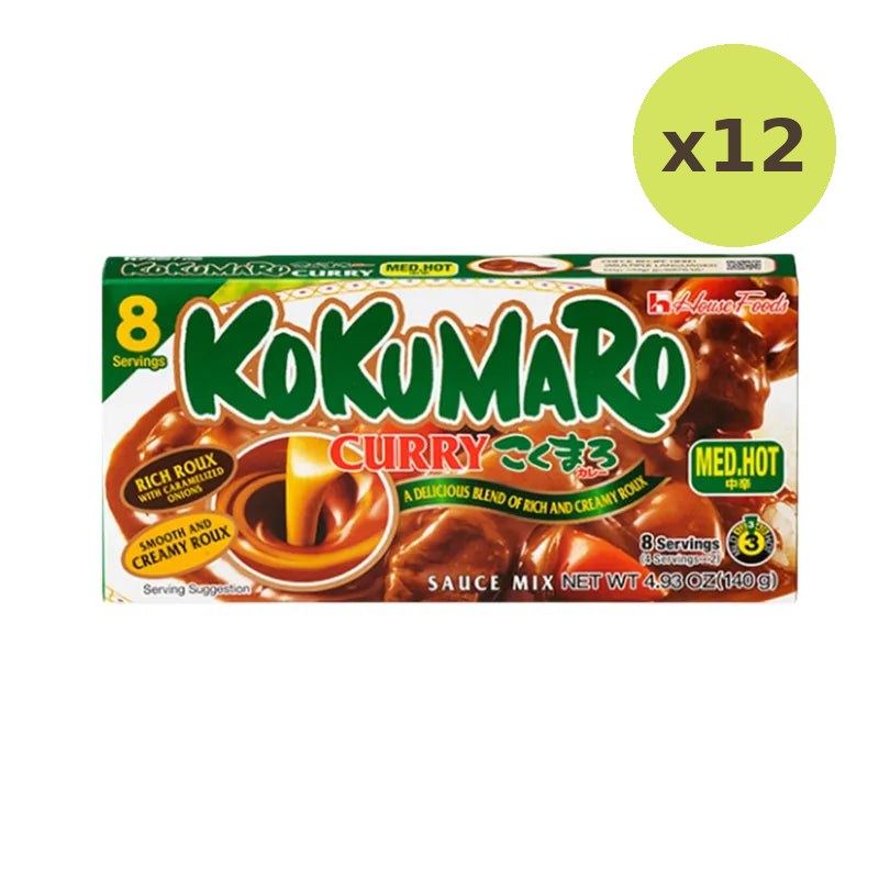 House Kokumaro Curry Medium Hot 140g