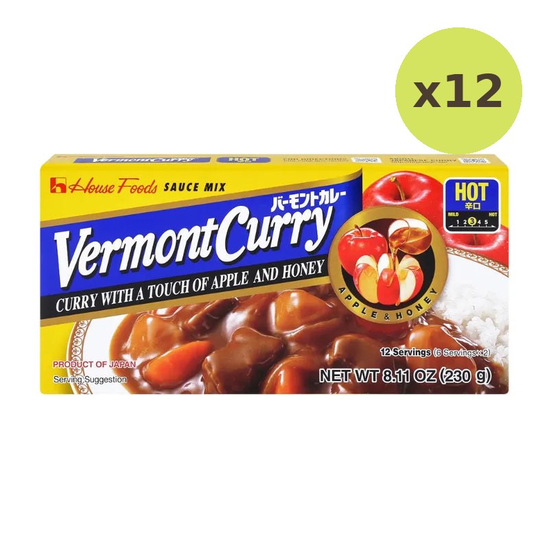 House Vermont Curry Hot 230g