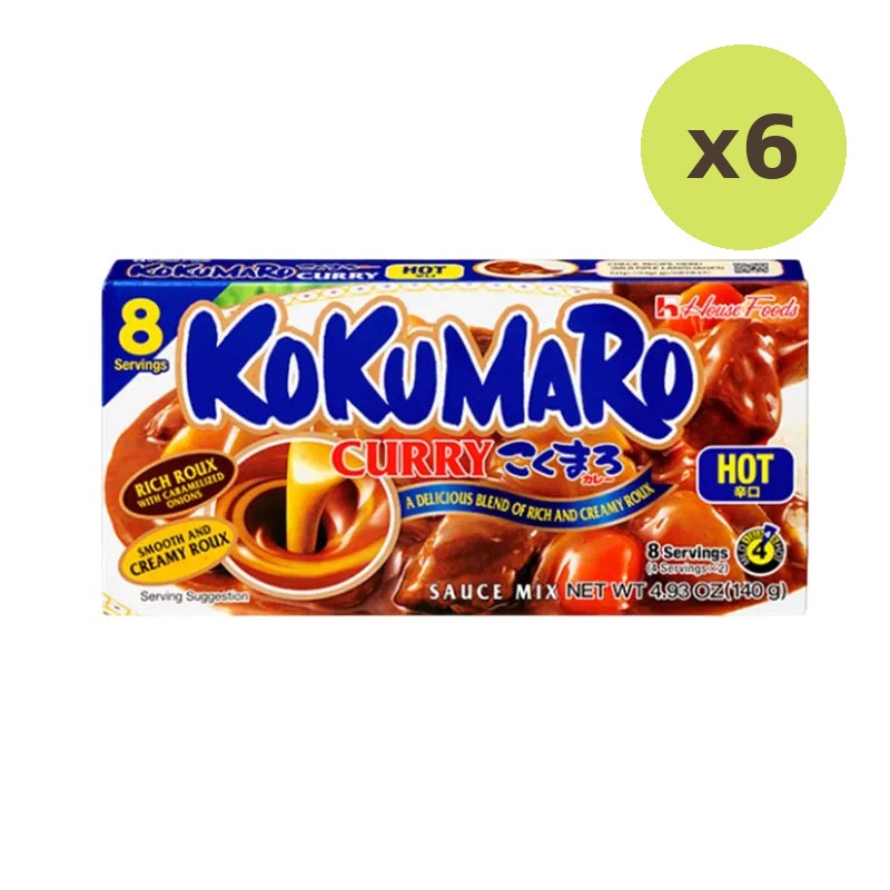 House Kokumaro Curry Hot 140g