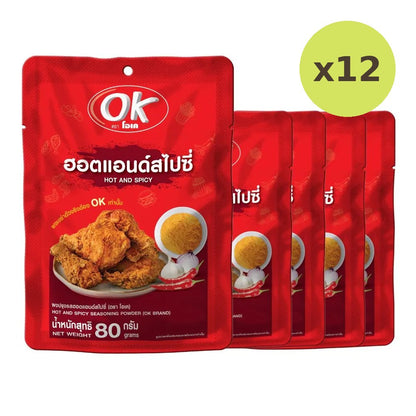 OK Shake Powder Hot And Spicy Flavor 80g