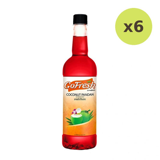 LongBeach GoFresh Coconut Pandan Syrup 740ml