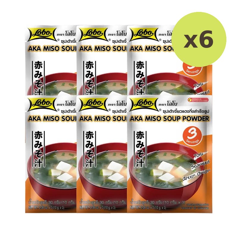 Lobo Instant Red Bean Paste Soup 30g