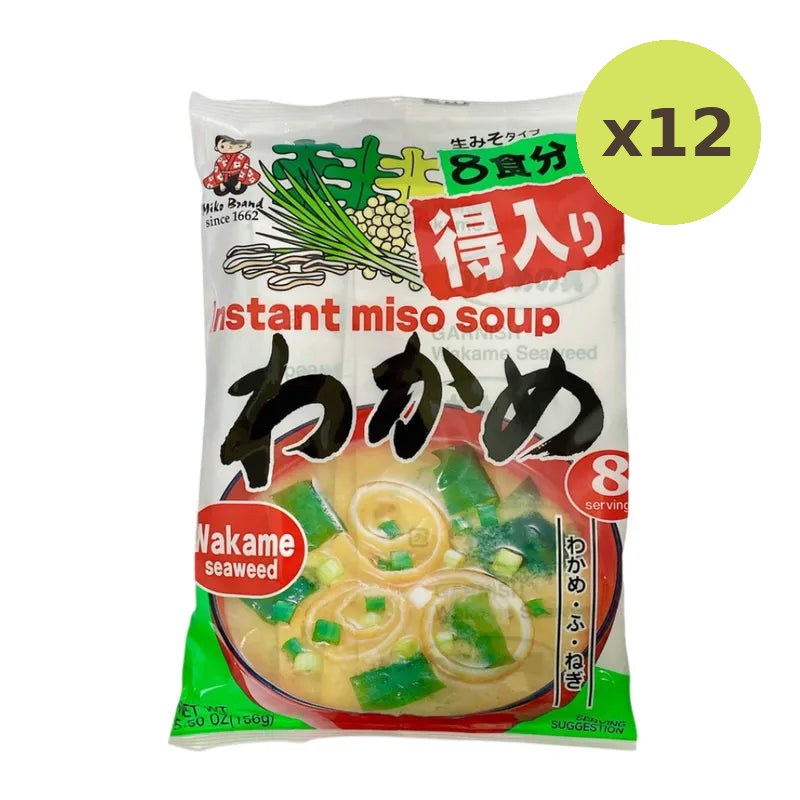Shinsyuichi Instant Miso Soup Wakame 156g