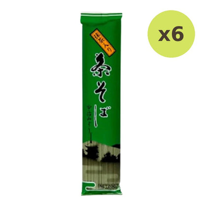 Kanesu Chasoba Uji Midori Green Tea Soba Made With Japanese