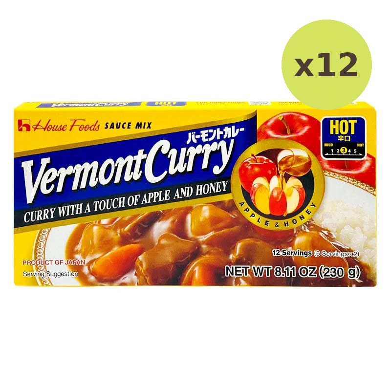 House Vermont Curry Hot 230g