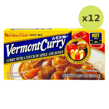 House Vermont Curry Hot 230g